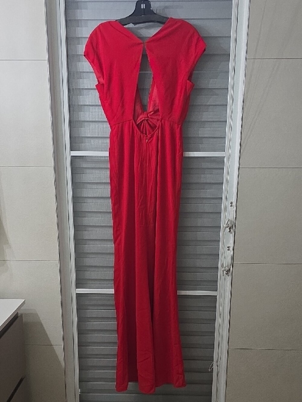 Red Twist-Front Maxi Dress by Jill Stuart - Picture 5 of 7